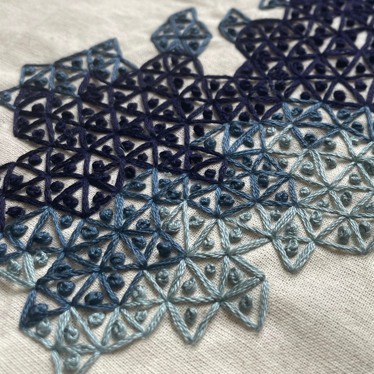 Broderie II : patrons et textures (2 séances)