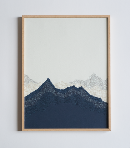 À travers les montagnes