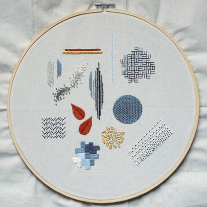 Broderie II : patrons et textures (2 séances)