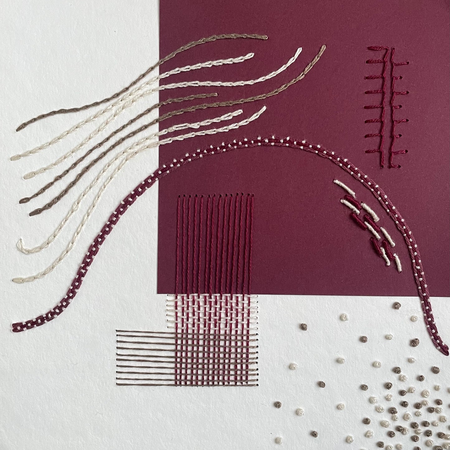 Broderie papier (2 séances)