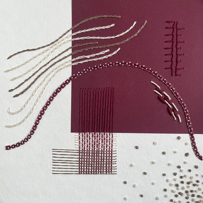 Broderie papier (2 séances)