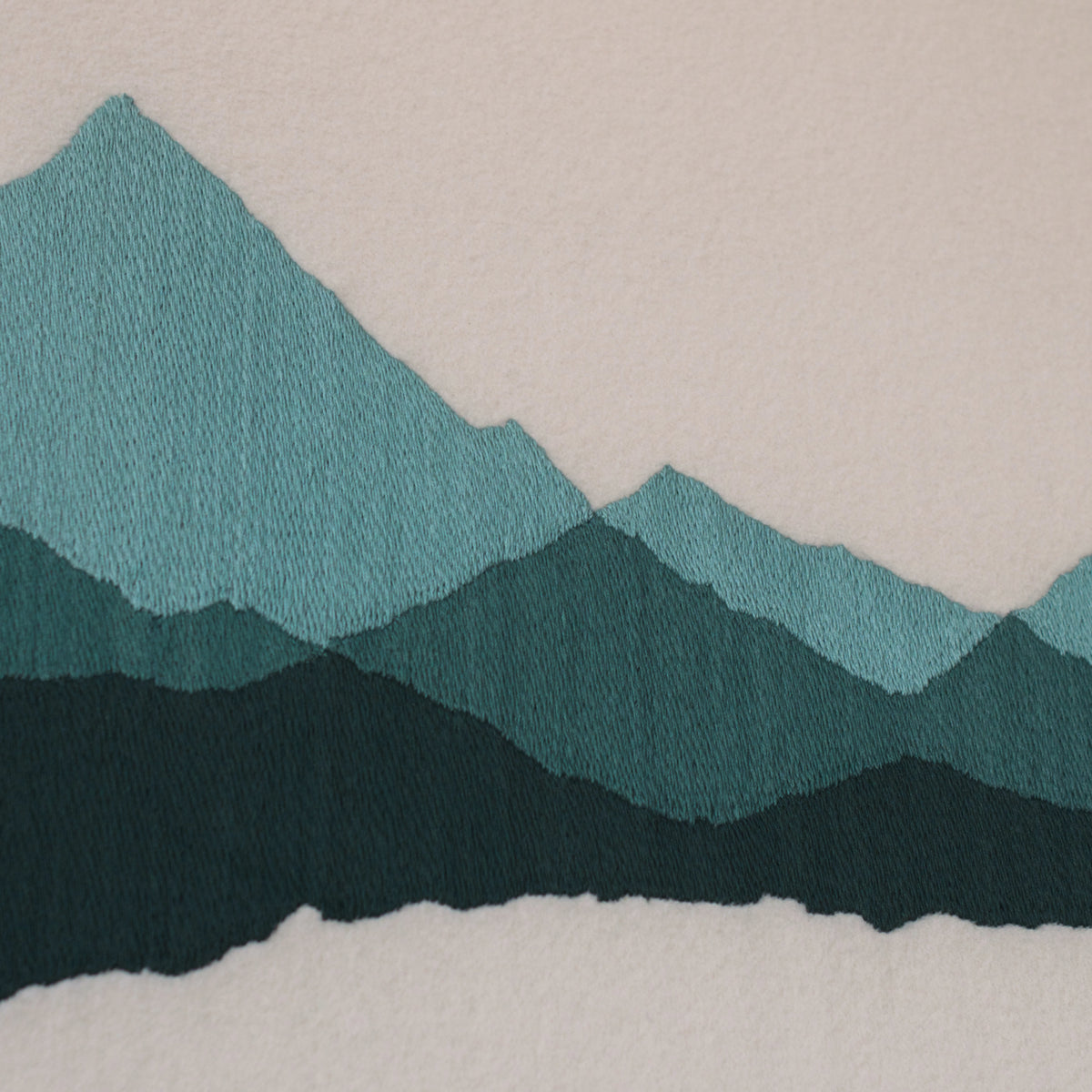 Broder le relief - Paysages textiles